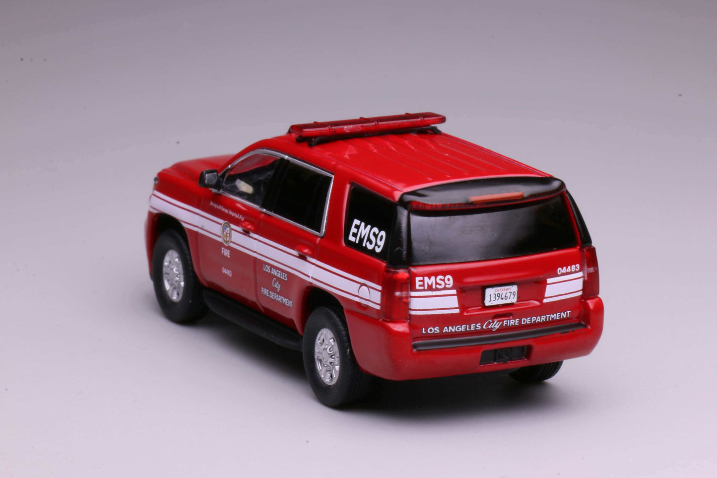 596 1:64 15 Tahoe Red Los Angeles Fire Department LAFD