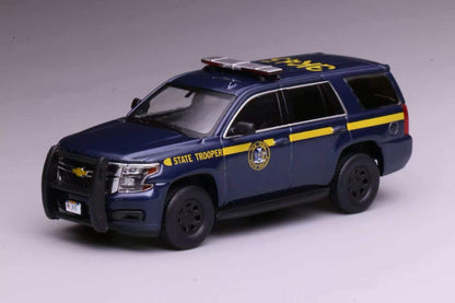 [Pre-order] 596 1:64 2015 Tahoe Police Interceptor New York State Trooper NYSP