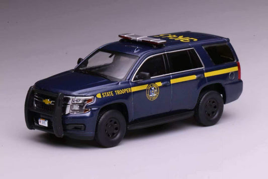 [Pre-order] 596 1:64 2015 Tahoe Police Interceptor New York State Trooper NYSP