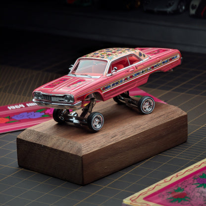 97 M 1:64 1964 Impala SS Lowrider Pink Rose