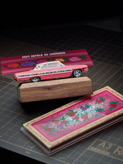 97 M 1:64 1964 Impala SS Lowrider Pink Rose