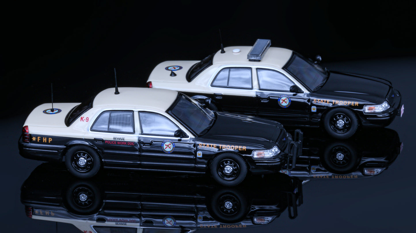 Rollin 1:64 Florida Highway Patrol Crown Victoria FHP