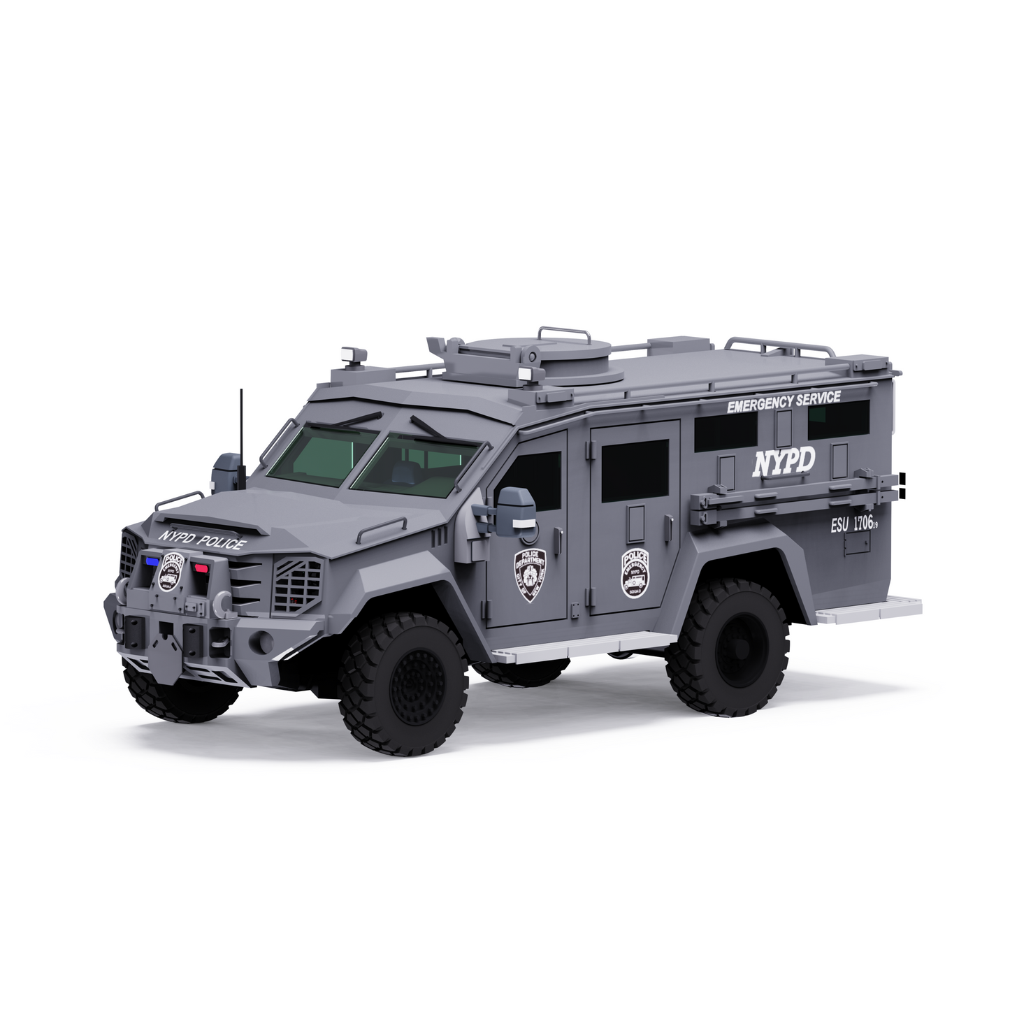[Pre-order] MINI VISUAL ART 1/64 Bearcat G3 with metal figure New York / Washington