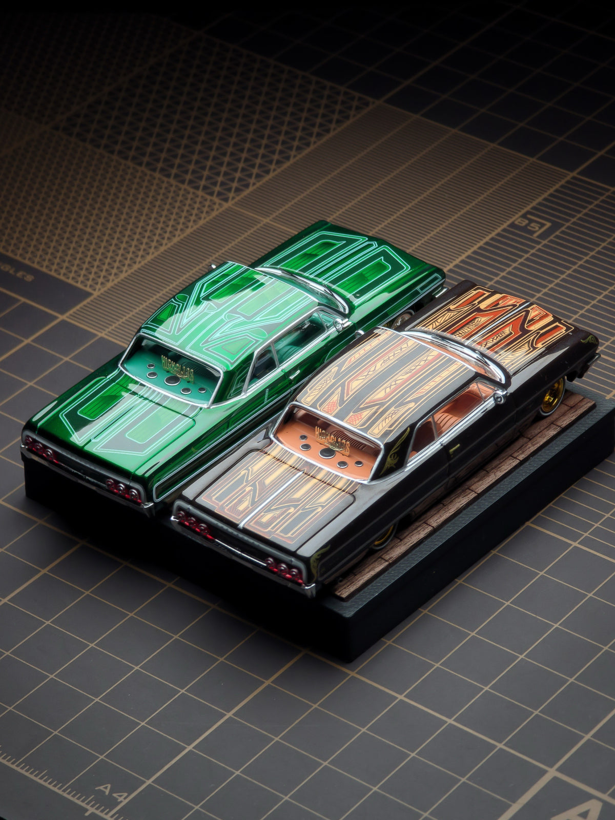 [Pre-order] 97 M 1:64 1964 Impala SS Lowrider Brown