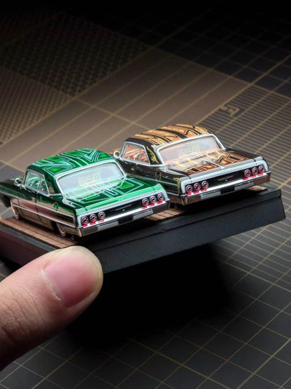 [Pre-order] 97 M 1:64 1964 Impala SS Lowrider Green