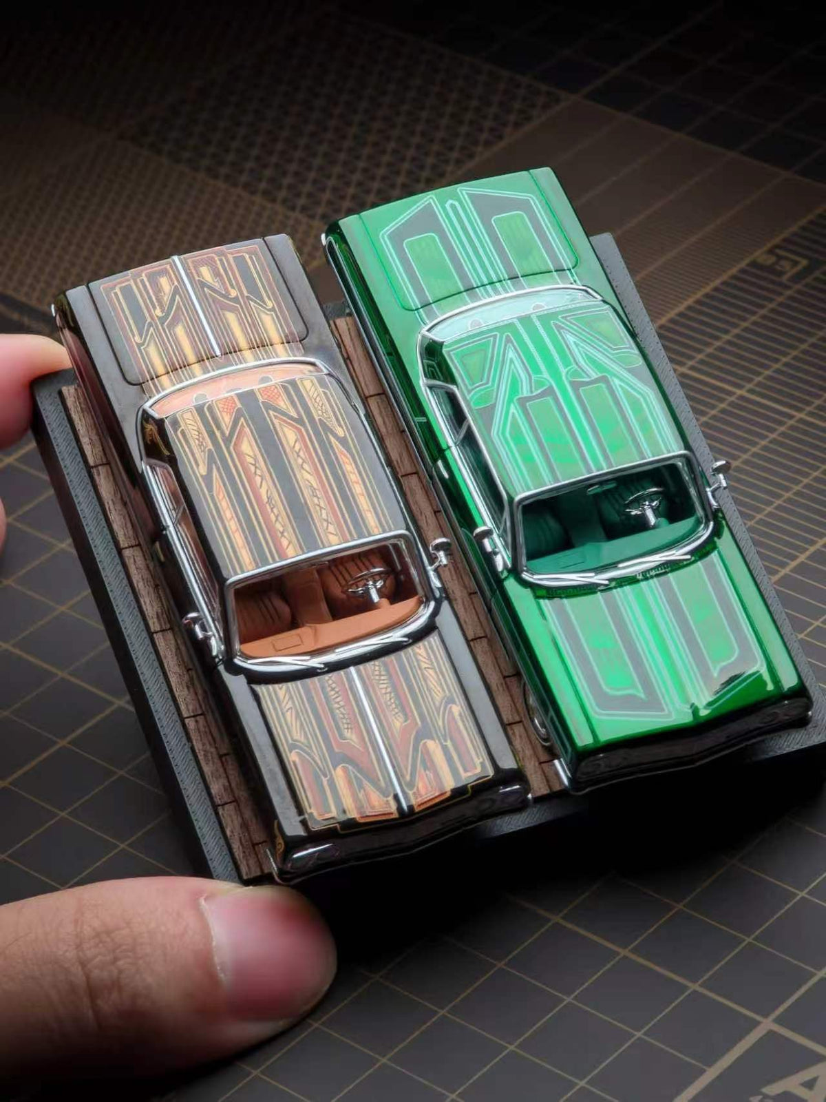 [Pre-order] 97 M 1:64 1964 Impala SS Lowrider Green