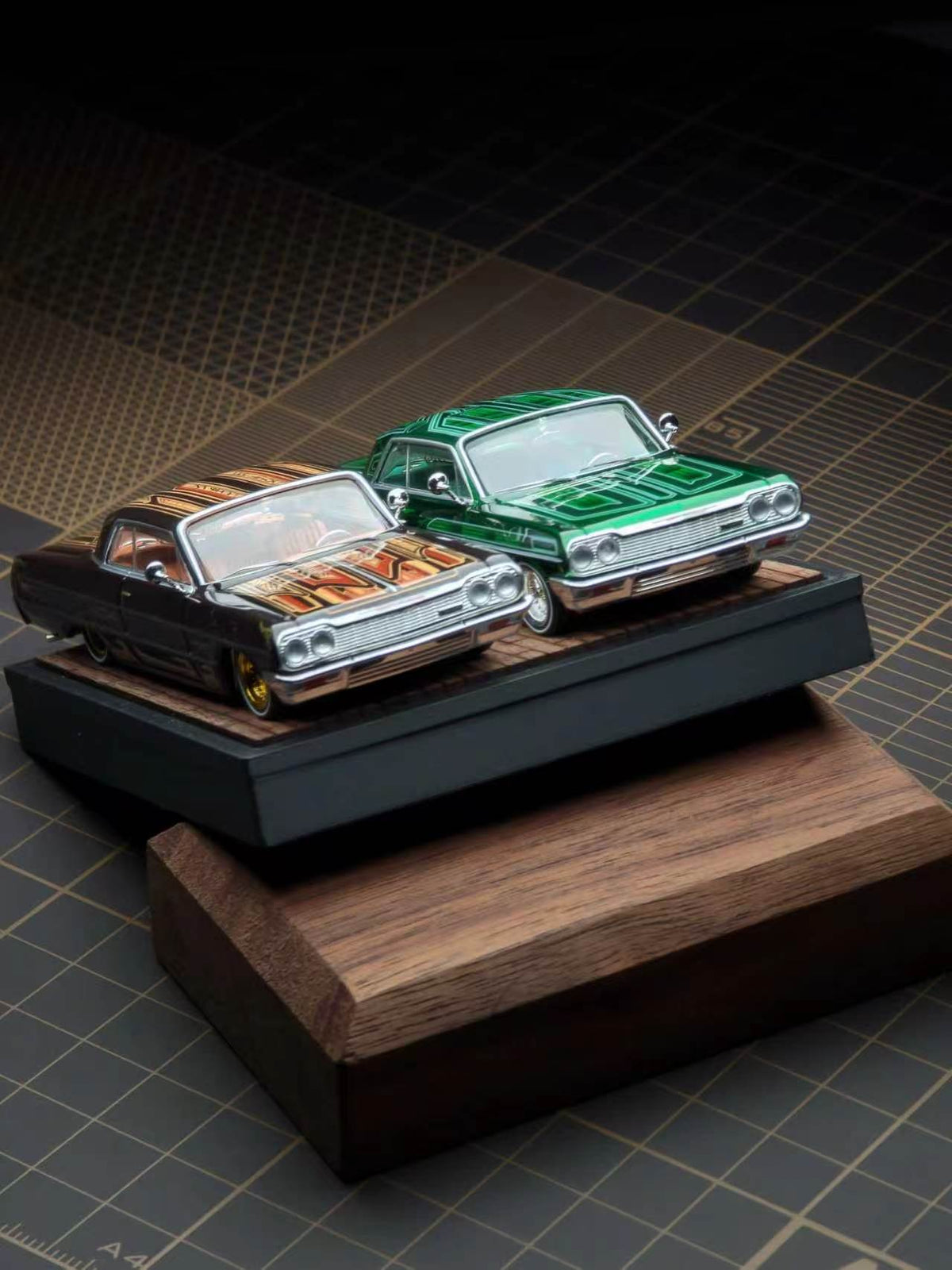 [Pre-order] 97 M 1:64 1964 Impala SS Lowrider Green