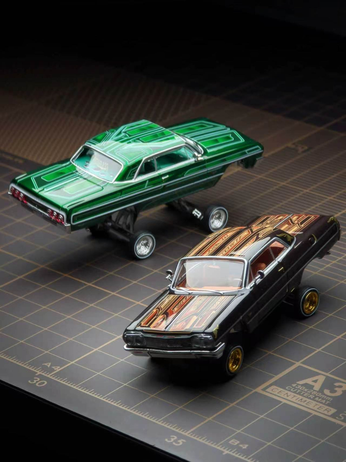 [Pre-order] 97 M 1:64 1964 Impala SS Lowrider Green
