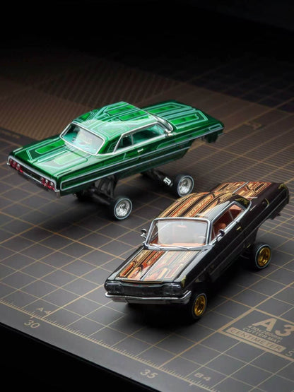 [Pre-order] 97 M 1:64 1964 Impala SS Lowrider Green