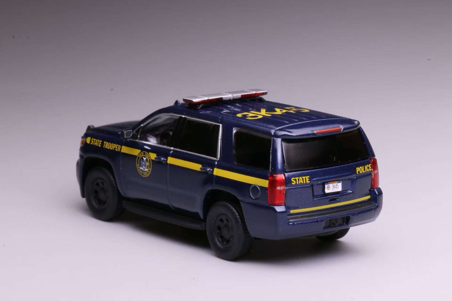[Pre-order] 596 1:64 2015 Tahoe Police Interceptor New York State Trooper NYSP