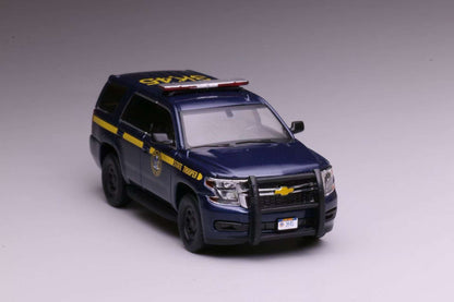 [Pre-order] 596 1:64 2015 Tahoe Police Interceptor New York State Trooper NYSP