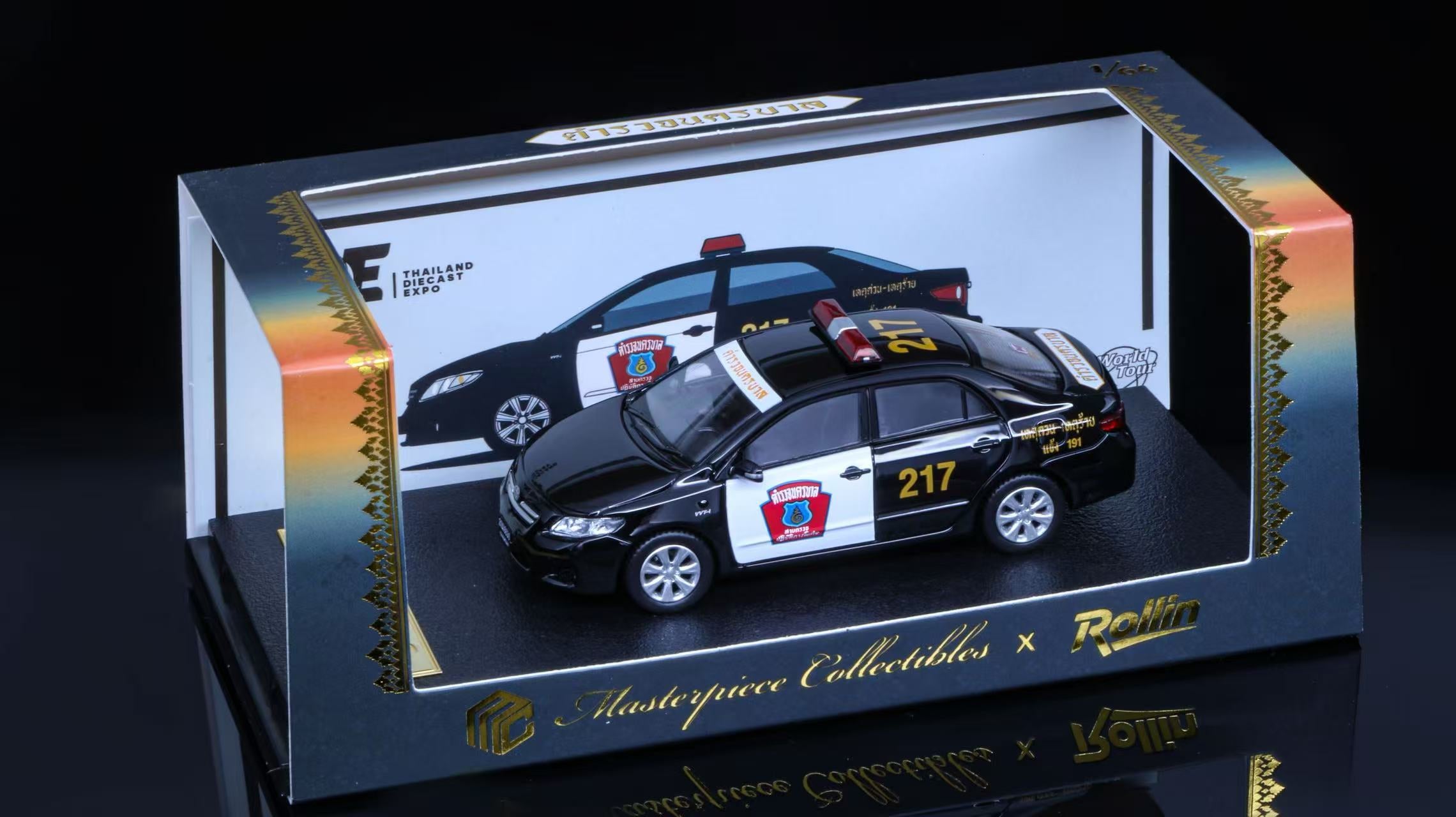 テネシー州　バーモント州　パトカーセット Police car – Chasewheels2