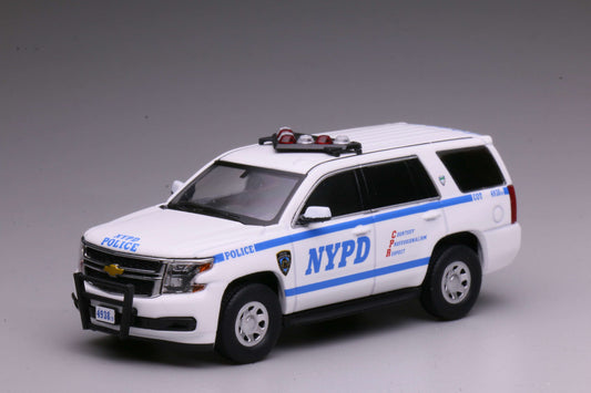 [Pre-order] 596 1:64 2015 Tahoe Police Interceptor New York Police NYPD