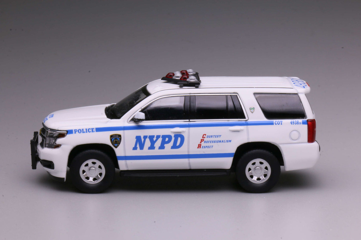 [Pre-order] 596 1:64 2015 Tahoe Police Interceptor New York Police NYPD