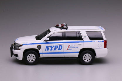 [Pre-order] 596 1:64 2015 Tahoe Police Interceptor New York Police NYPD