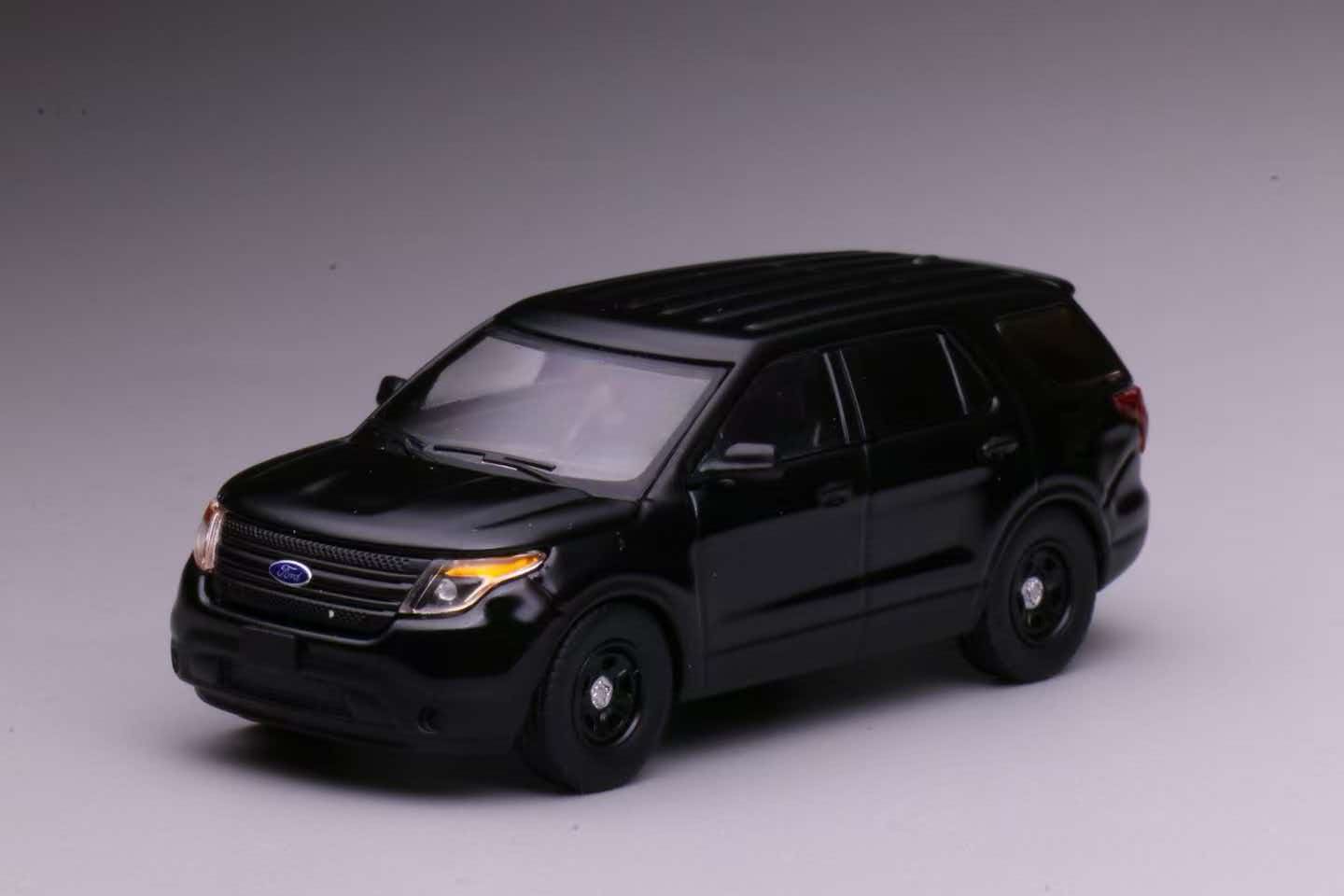 [Pre-order] 596 1:64 2013 Expolorer Black SUV Diecast America car