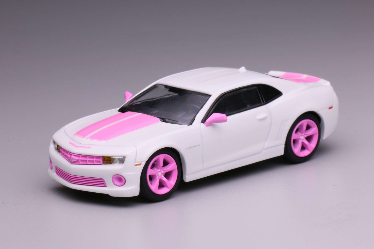 [Pre-order] 596 1:64 Camaro Diecast Muscle Car Pink
