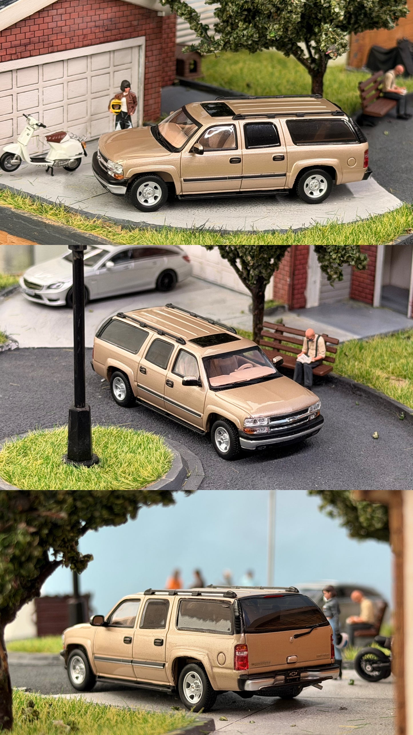 [Pre-order] MK Miniatures 1:64 Suburban Gold