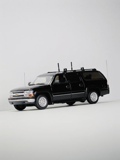 [Pre-order] MK Miniatures 1:64 Suburban Black Signal Jammer Version