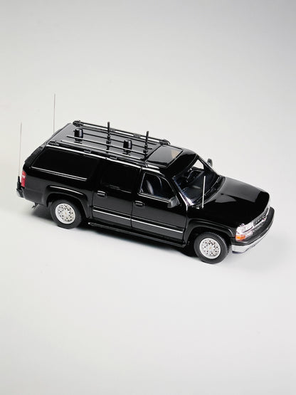[Pre-order] MK Miniatures 1:64 Suburban Black Signal Jammer Version