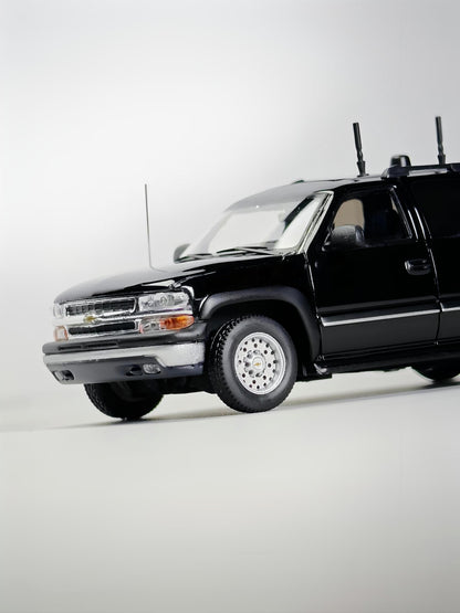 [Pre-order] MK Miniatures 1:64 Suburban Black Signal Jammer Version