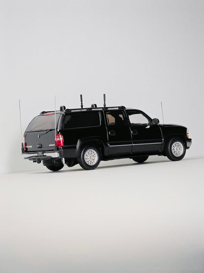 [Pre-order] MK Miniatures 1:64 Suburban Black Signal Jammer Version