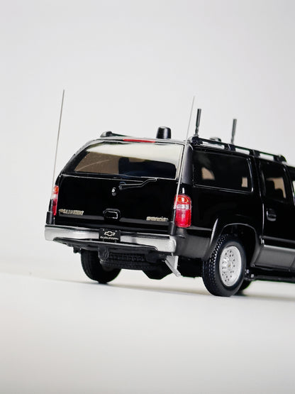 [Pre-order] MK Miniatures 1:64 Suburban Black Signal Jammer Version