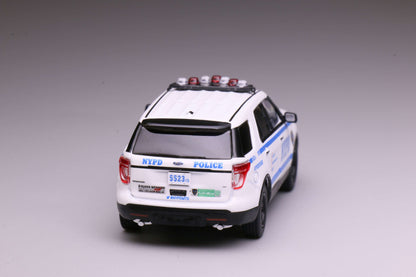 [Pre-order] 596 1:64 2013 Explorer White SUV New York Police NYPD