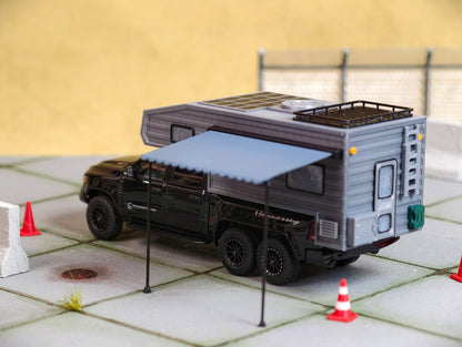 Chase Kit 1:64 Truck Camper For 6x6 Version Chasewheels2 Exclusive