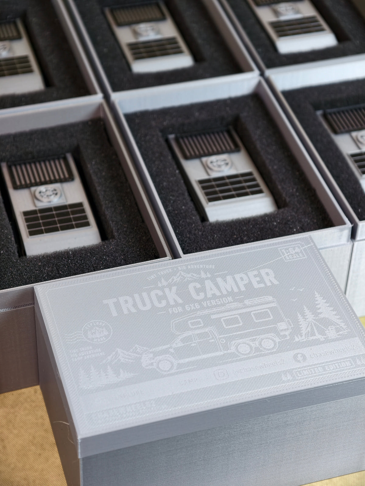Chase Kit 1:64 Truck Camper For 6x6 Version Chasewheels2 Exclusive