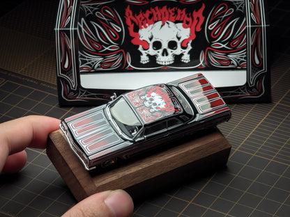[Pre-order] 97 M 1:64 1964 Impala SS Lowrider Black Skull-Deco