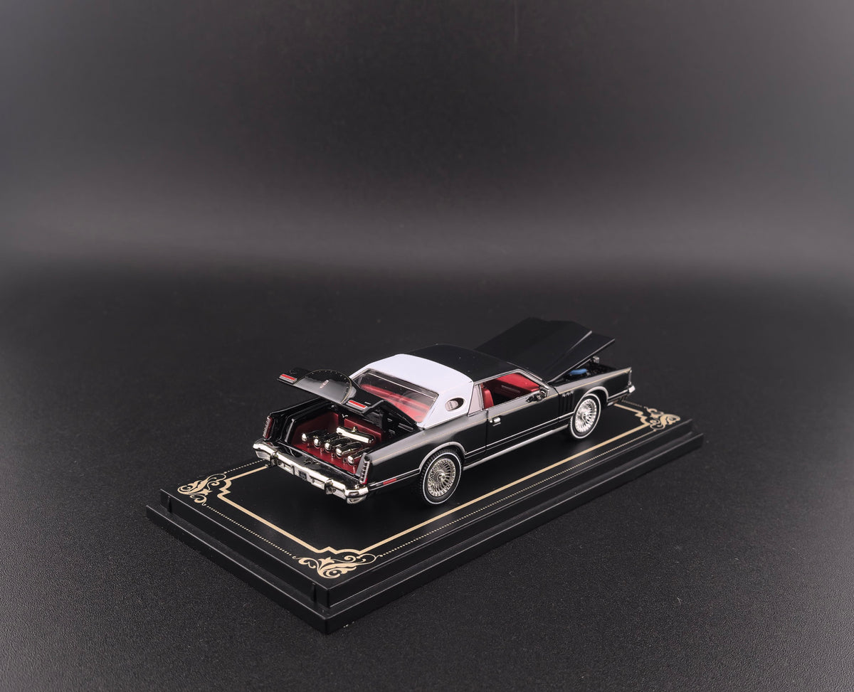 Finework 1:64 1979 Continental Lowrider Black