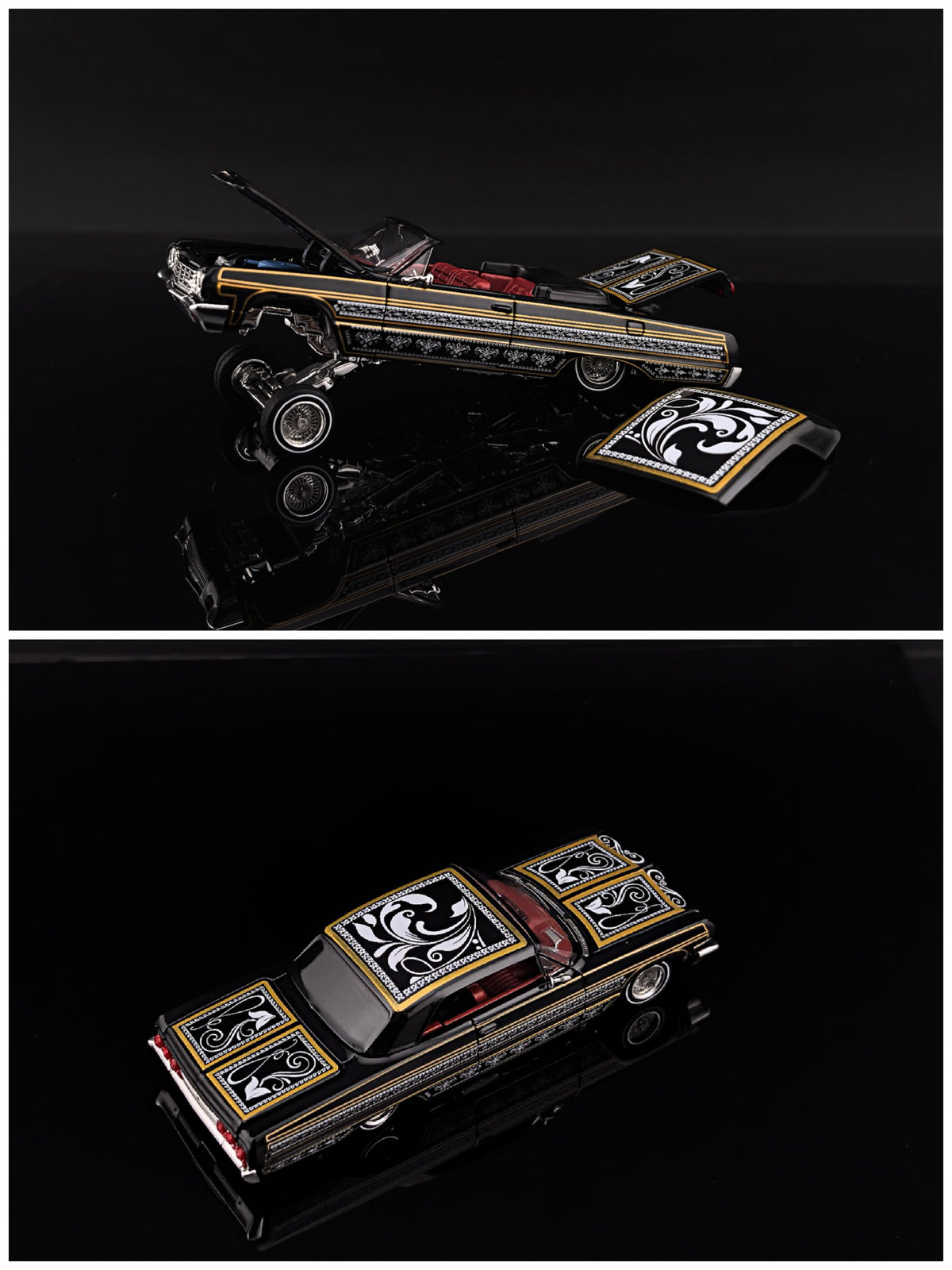[Pre-order] Finework 1:64 1964 Impala Lowrider Black