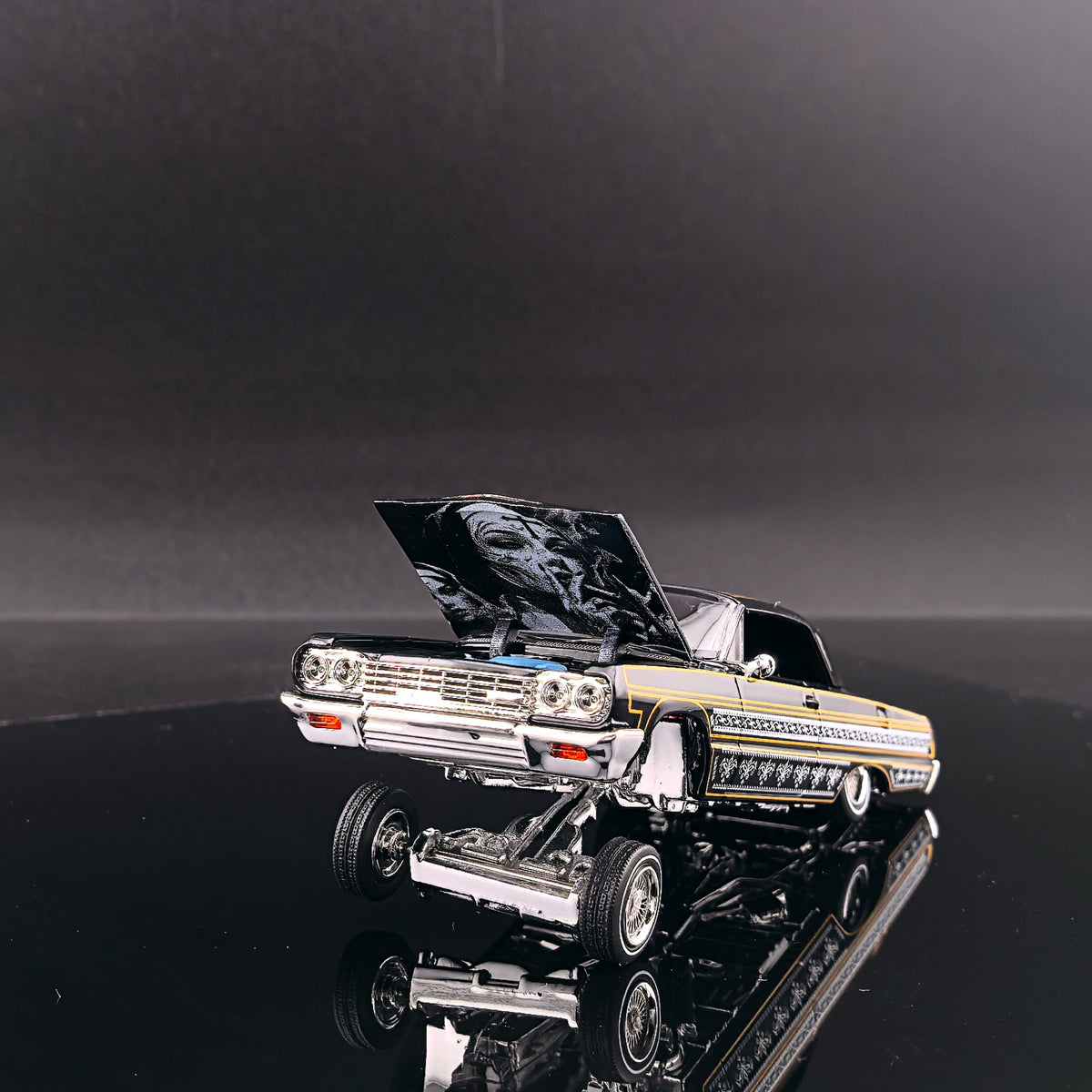 [Pre-order] Finework 1:64 1964 Impala Lowrider Black