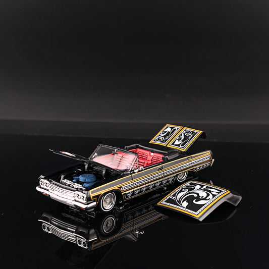 [Pre-order] Finework 1:64 1964 Impala Lowrider Black