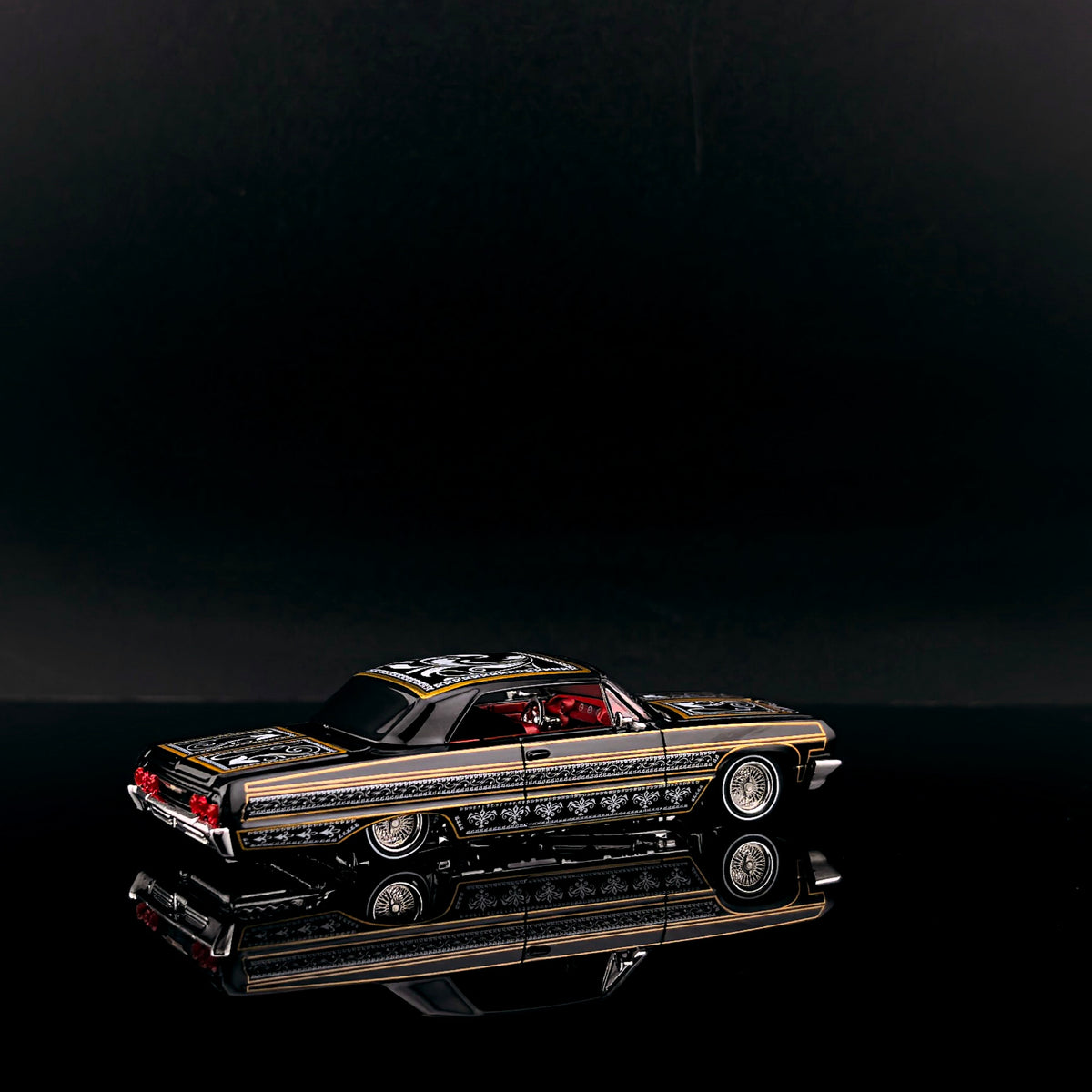 [Pre-order] Finework 1:64 1964 Impala Lowrider Black
