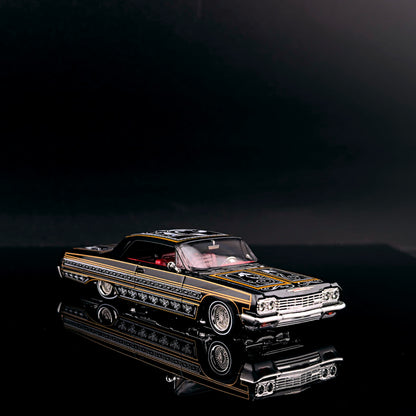 [Pre-order] Finework 1:64 1964 Impala Lowrider Black