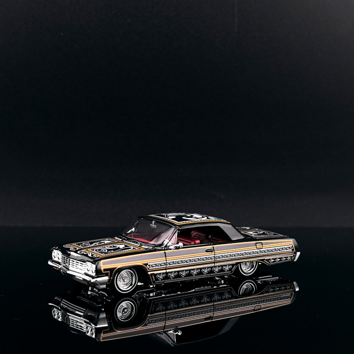 [Pre-order] Finework 1:64 1964 Impala Lowrider Black