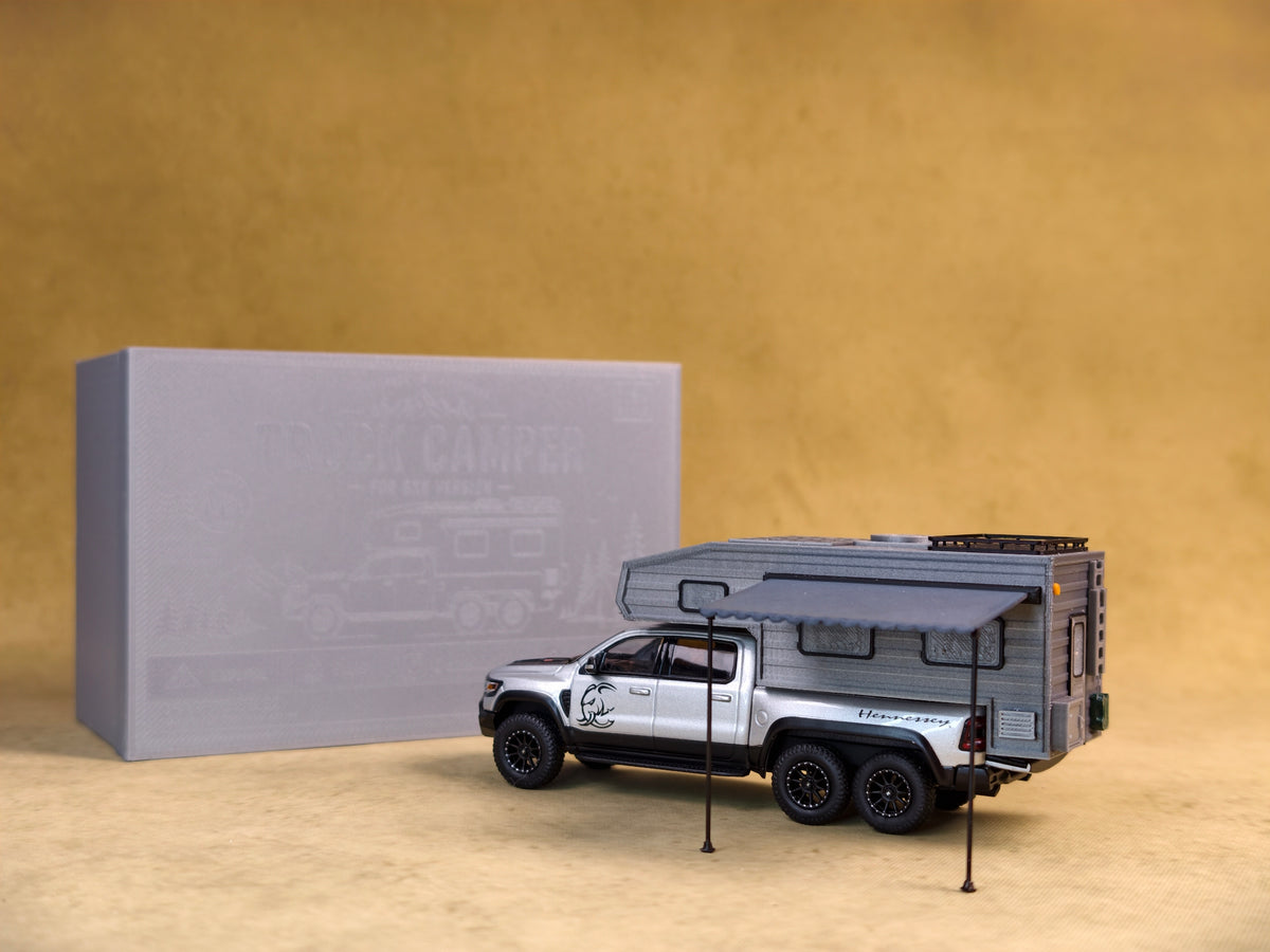 Chase Kit 1:64 Truck Camper For 6x6 Version Chasewheels2 Exclusive