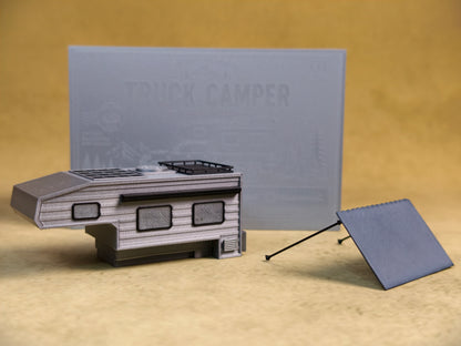 Chase Kit 1:64 Truck Camper For 6x6 Version Chasewheels2 Exclusive