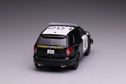 [Pre-order] 596 1:64 2013 Explorer Black SUV California Highway Patrol CHP