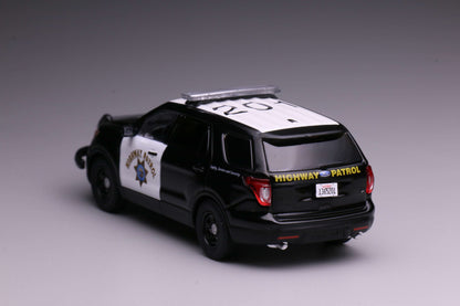 [Pre-order] 596 1:64 2013 Explorer Black SUV California Highway Patrol CHP