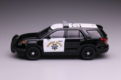 [Pre-order] 596 1:64 2013 Explorer Black SUV California Highway Patrol CHP