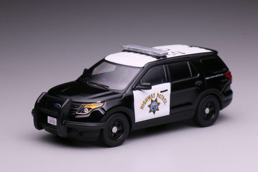 [Pre-order] 596 1:64 2013 Explorer Black SUV California Highway Patrol CHP