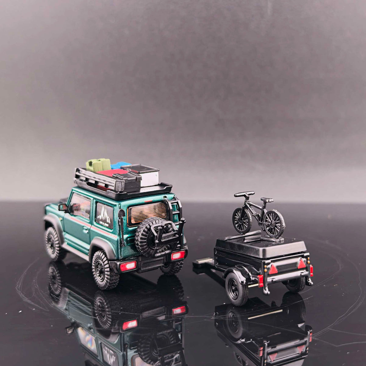 [Pre-order] Finework APAxpo Exclusive 1/64 Jimny with trailer