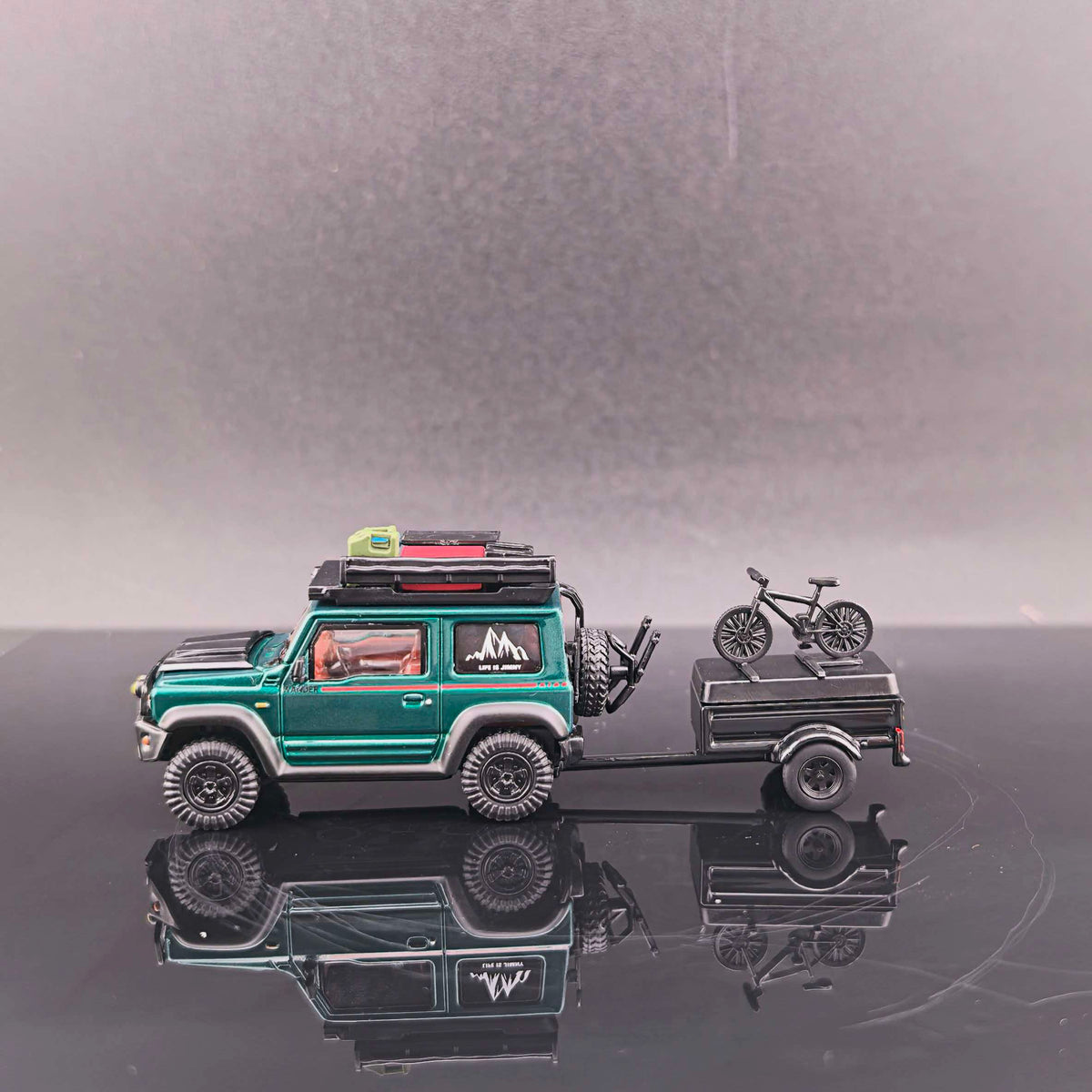 [Pre-order] Finework APAxpo Exclusive 1/64 Jimny with trailer