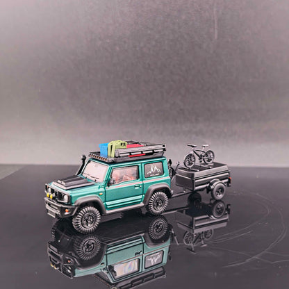 [Pre-order] Finework APAxpo Exclusive 1/64 Jimny with trailer