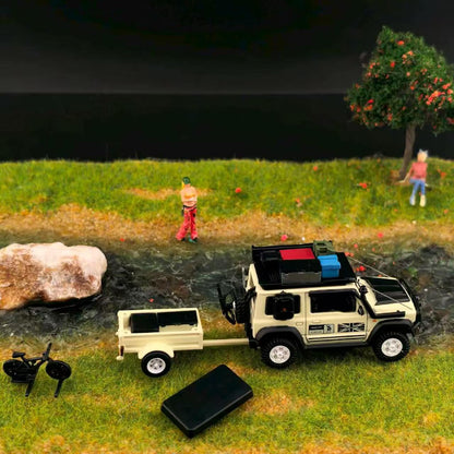 [Pre-order] Finework APAxpo Exclusive 1/64 Jimny with trailer