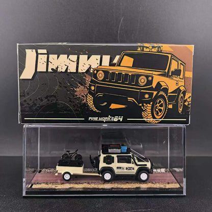 [Pre-order] Finework APAxpo Exclusive 1/64 Jimny with trailer