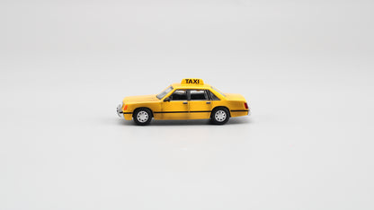 [Pre-order November] Perka 1/64 Vice City Diecast Model car Taxi With 2 figure